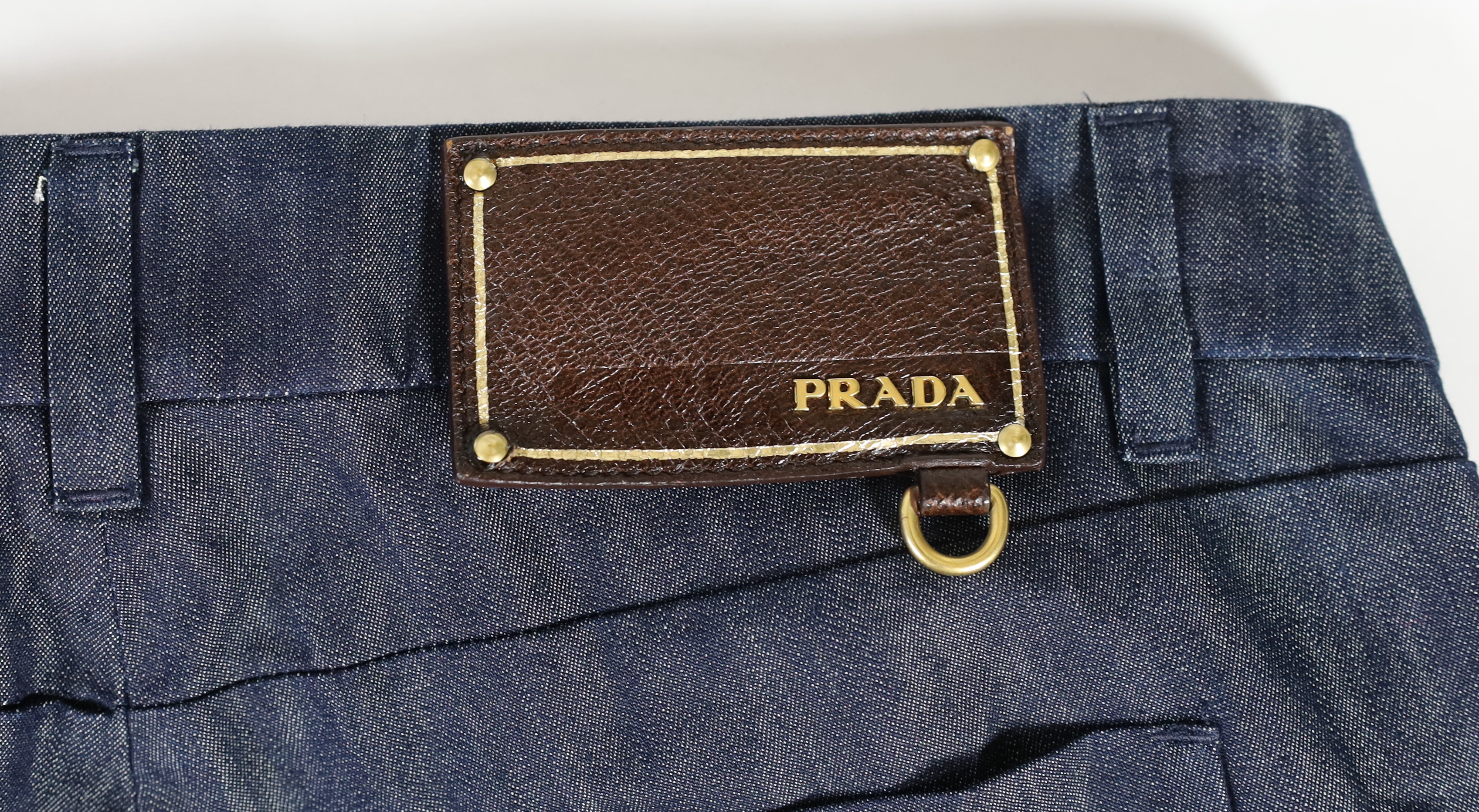 Three pairs of Prada lady's jeans